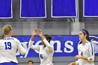 Volleyball vs MHC  Wheaton Women's Volleyball vs Mount Holyoke College. - Photo by Keith Nordstrom : Wheaton, Volleyball